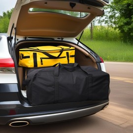 Extra Large Heavy-Duty Duffle Bag - Waterproof Travel, Military & Sports Equipment Carrier for Camping, Catchers Gear, Check-in Luggage (149L)