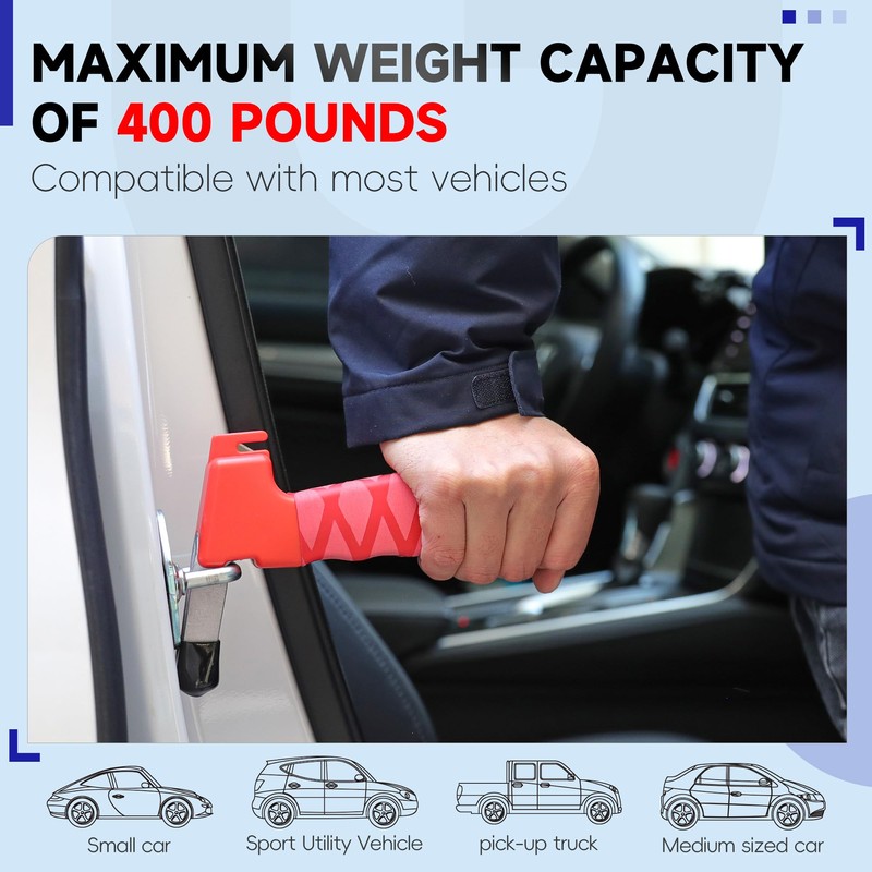 wefaner 2PACK Car Handle Assist for Elderly, Door Handle for