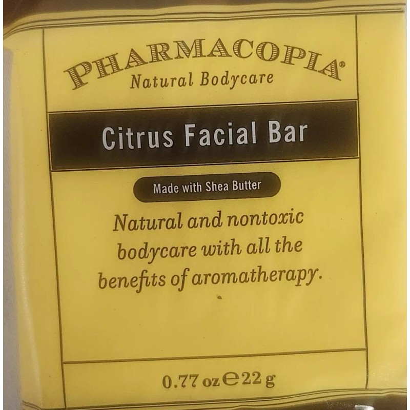 Pharmacopia Natural Body Citrus Facial Bar 10 Soaps