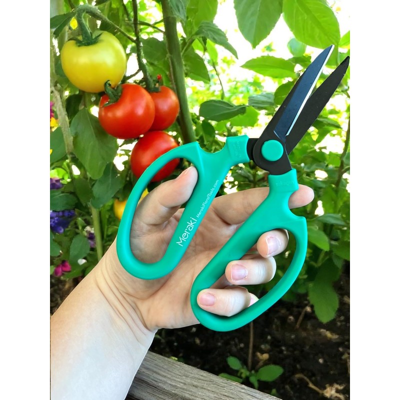 Meraki Floral Tools Garden Pruning Shears Scissors Carbon Steel Blades