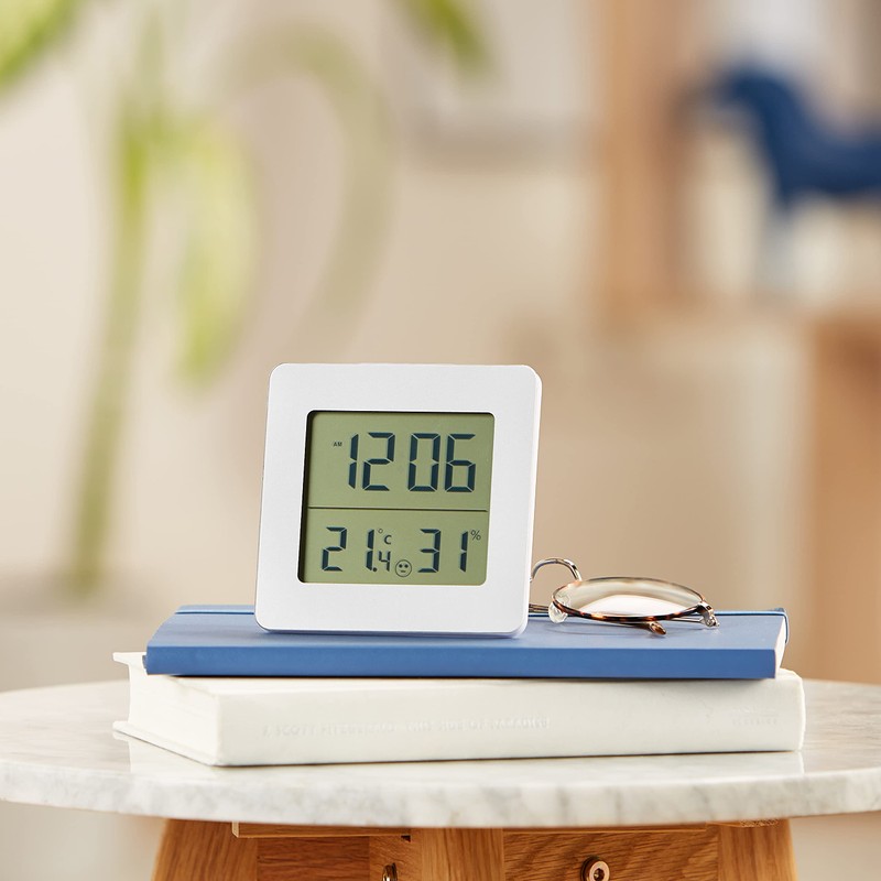 TFA Dostmann Digital Thermo-Hygrometer TFA 30,5038,54 Silver room climate control