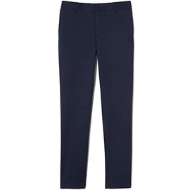 French Toast Boys' Straight Leg Dress Pant, Navy