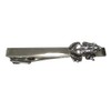 Silver Toned Small Detailed Frog Toad Tie Clip