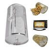 Rolling Grilling Basket Stainless Steel Grill Cage Round Stainless Steel