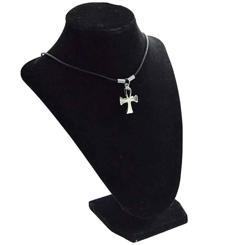 Ankh Egyptian Cross Symbol of Life Charm Pendant 18" Inch