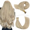YoungSee 14 Inch Itip Human Hair Extensions Ash Blonde Highlights