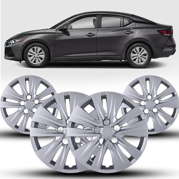 Winjet 16" Hubcaps for 2020-2025 Nissan Sentra Wheel Rim Covers,