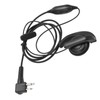Walkie Talkie Headset Intercom 2 Way Radio Black Earphones Universal