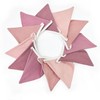 2Pack Dusty Pink Bunting Banner Nursery Garland Blush Pink Double