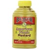 Beaver Brand Yellow Mustard, 12.5-Ounce Squeezable Bottles (Pack of 6)