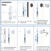 RupXinSplend Cylinder Deadbolt Mortise Lock - Commercial Storefront Door Lock