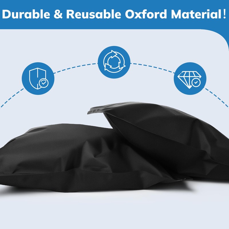Umimile Vacuum Storage Bags for Travel, 2PC Reusable Compression Bags