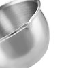 Oil Heating Pot Triple Layer Stainless Steel Uniform Heating Mini