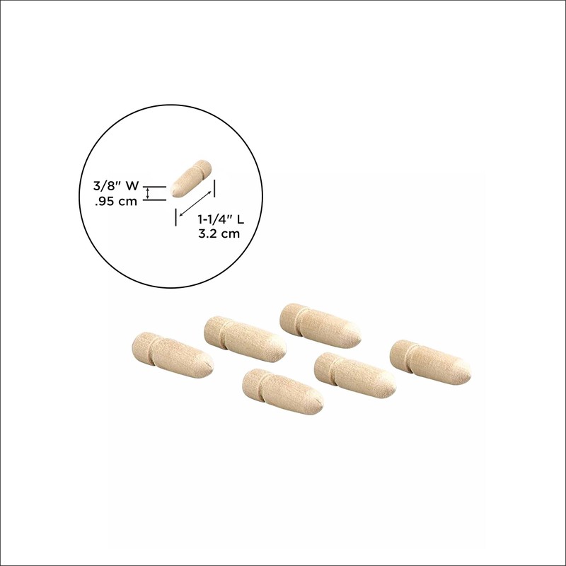 M-D Building Products 95661 1-1/4 in. Wood Pegs for Concrete