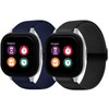 2 Pack Stretchy Nylon Band Compatible with Gizmo Watch 3