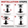 Screw Jacks Home Leveling, 6.5-9" House Floor Jacks, 22,046LBS