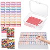 Glotrove Diamond Art Storage Containers Trays, 60 Pcs