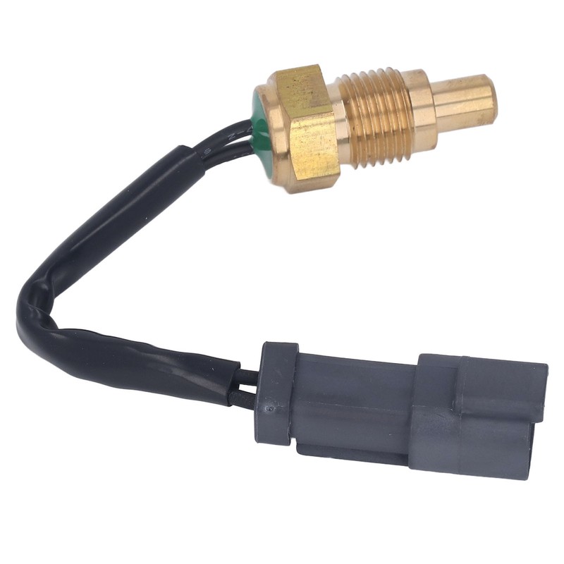 2Pin Excavator Water Temperature Sensor Brass High Accuracy Robust Water