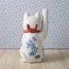 Yakushi Kiln Maneki Neko (Hand-raised, No. 4.5, Total Length: 5.7