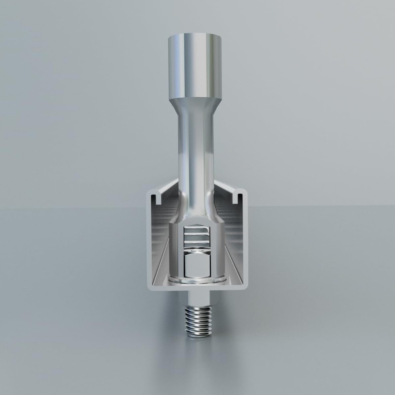 TYPUZO Socket 3/4" (19mm) for Strut Channel, Nut Driver 1/2"