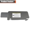 labwork Gray Sun Visor Left and Right Replacement for Toyota