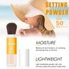 EONFAVE SPF 50 Sunscreen Setting Powder, Oil Control Loose Powder