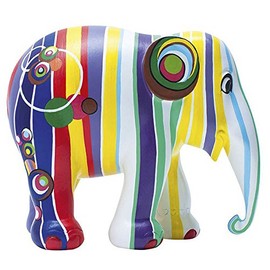ELEPHANT PARADE Limited Edition hand painted replica Elephant - Colour Me Beautiful (10cm)