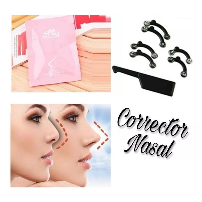 Rhinoplasty 7 Pzs Corrector Nasal Invisible Perfila Nariz Al Instante!
