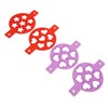 4pcs Pancake Mold 7 Hole Silicone Eggs Making Mold Nonstick