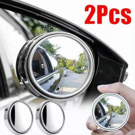 RUBEN ARMANDO 2 Pcs Espejo Retrovisor Angulo 360 Grados Coche Punto Ciego