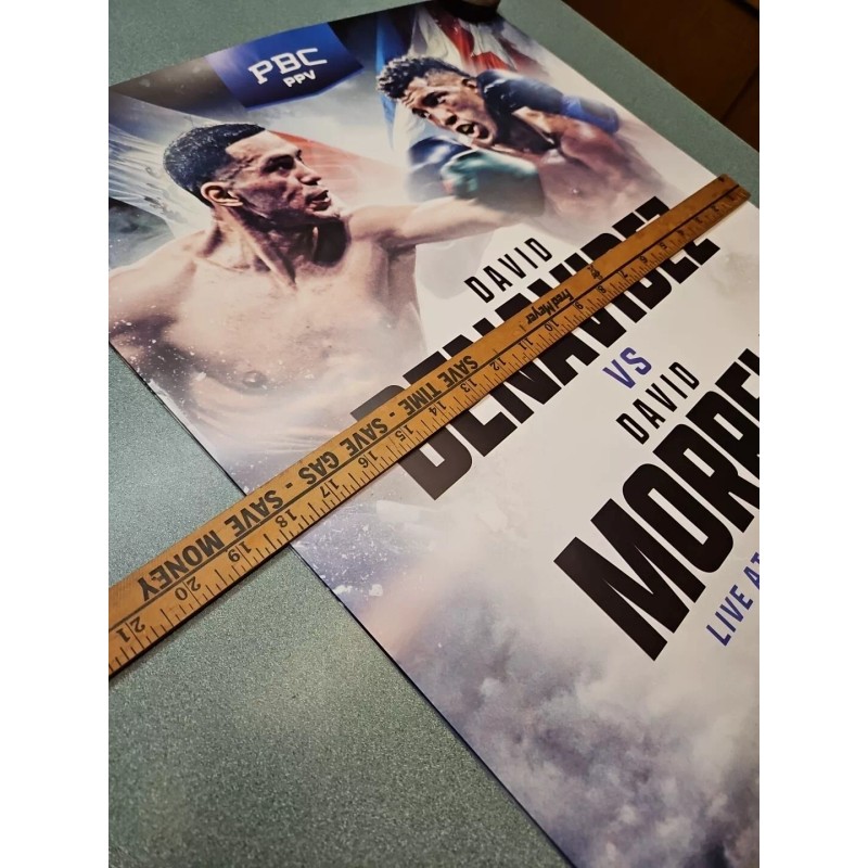 Benavidez vs Morrell Boxing Promo Posters