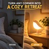 LED Bird Lamp for Ambient Lighting – 3-Level Touch Dimmable