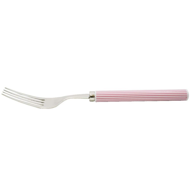 Kai FA5172 KAI Fork, Large, Striped Pattern, Made in Japan