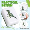 Hollowfly 65 Tiles 30 mm Dinosaur Mahjong Block Set with