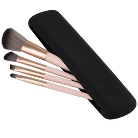 El accesorio de GeeRic que toda amante del maquillaje necesita: Este Porta Brochas de Maquillaje Ideal para Viajes de silicona premium protege tus brochas del polvo
