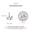 IBAGKE 925 Sterling Silver Charm Beads Pendants for Bracelets Charms