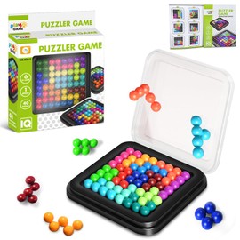 MBVBN Juegos de Mesa,Juegos de Viaje y de Bolsillo,IQ-Puzzle Smart Games,Aprender a razonar y Mejorar el Pensamiento lógico y los Juguetes sensoriales de Colores