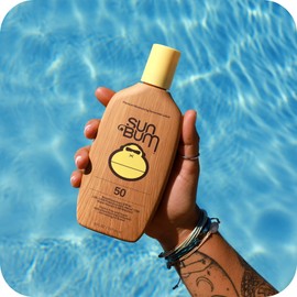 Sun Bum Original SPF 50 Sun Cream Lotion, Moisturizing Sunscreen with Vitamin E, Vegan and Reef Friendly, Broad Spectrum UVA/UVB Protection, 237ml