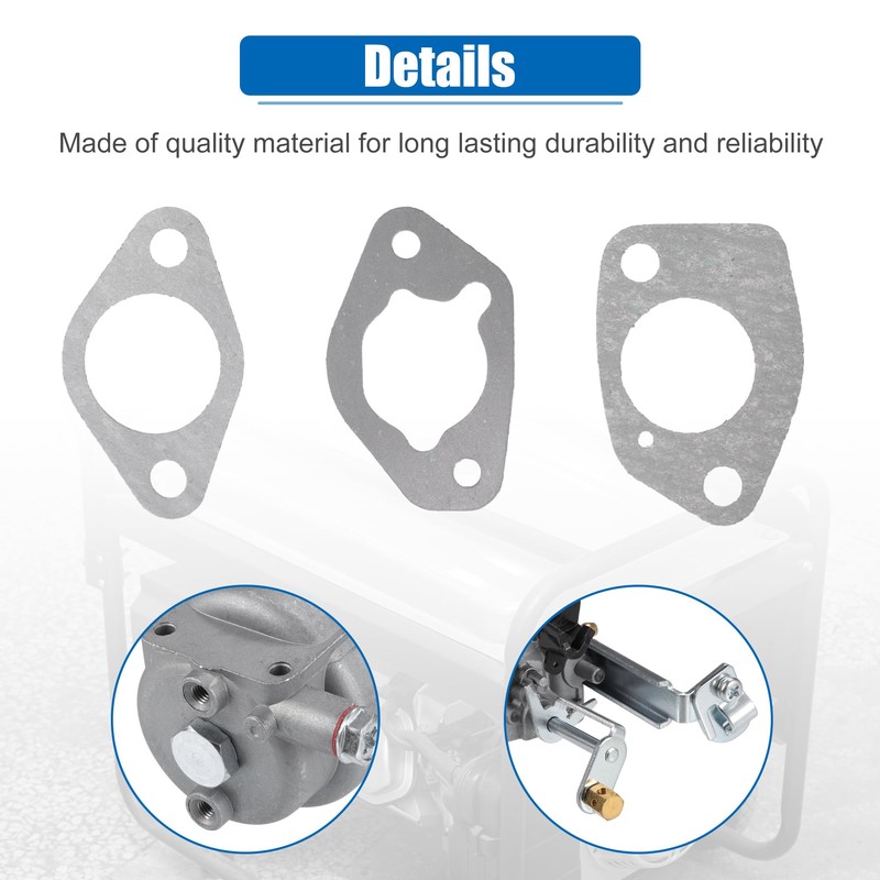uxcell Carburetor with gasket for CAT RP6500, RP7500E, RP8000E Gas