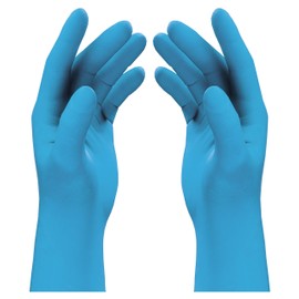 Uvex 60596 L u-fit Safety Glove, Size: L, Blue