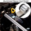 Aluminized Heat Shroud Sleeving Heat Sheath Fuel line Wire Protection
