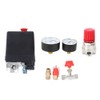 Pressure Control Switch Valve 4-Holes for Air Compressor Manifold Regulators