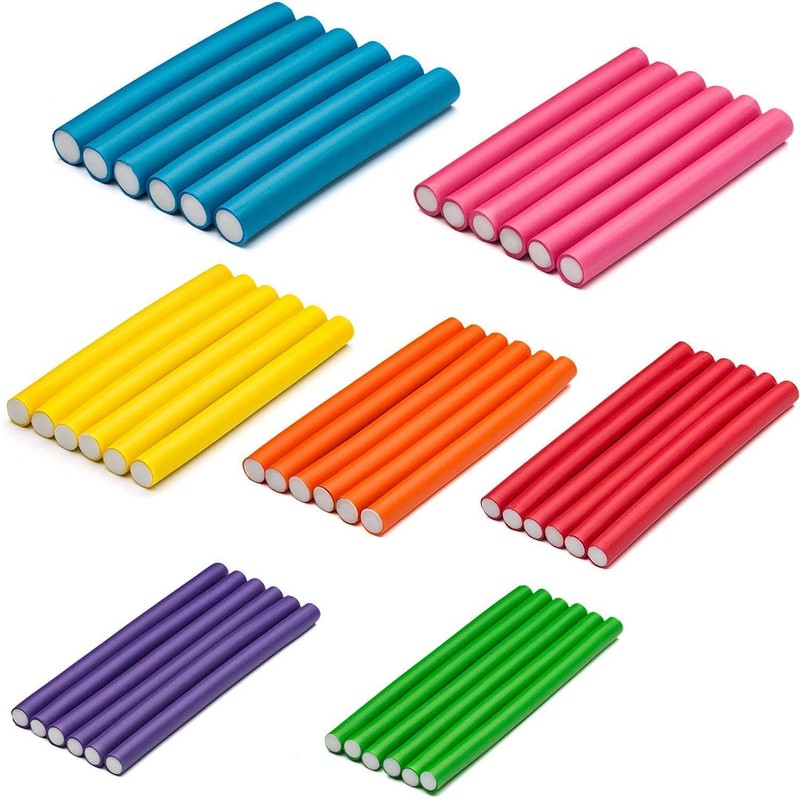 CENPEK 42 x 18 cm Flex Sticks Curlers, DIY Flexible