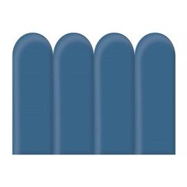 Wall Padding for Kids With Autism, 4pcs Peel And Stick Headboard Upholstered Wall Panels, Nursery Decor Wall Padded, 3D wall stickers for Bedrooms, playroom, Dance Club (Dark gray blue, 23.6''x7.87'')