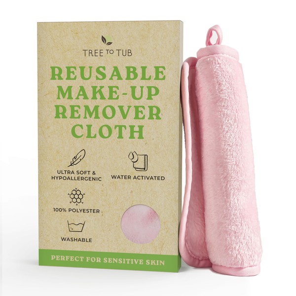 Tree To Tub Reusable Makeup Remover Cloth for Face -