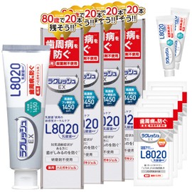 Gex L8020 L8020 Lactic Acid Bacteria, 2.8 oz (80 g), High Concentration of Fluorine Blended, No Fungicides, For Those with Hypersensitivity to Periodontal Disease, Toothpaste Gel