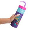 COOL GEAR GO GRIP 24oz Plastic Retro Squishy Water Bottle