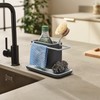 Joseph Joseph Plastic Kitchen Sink Caddy Organiser with Sponge Holder