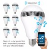 SOUNDLAMP Dimmable LED Light Bulb with Bluetooth Speaker w/ Remote