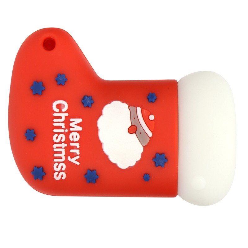 USB Flash Drive Data Storage Christmas Socks Shape High Speed